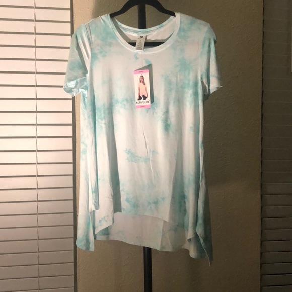 Active Life Tops - Active Life | Teal Tie Dye
